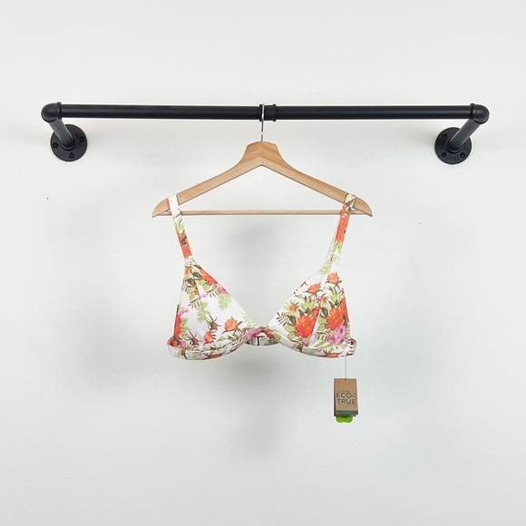 NWT Volcom Desert Blooms Triangle Bikini Top - Picture 6 of 9